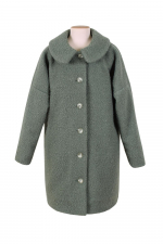 Пальто для девочки GnK Р.Э.Ц. С-838 превью фото