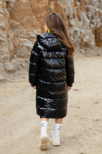 Пальто для девочки GnK С-726 превью фото