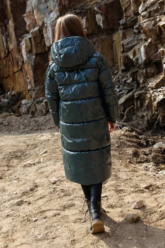 Пальто для девочки GnK С-726 фото